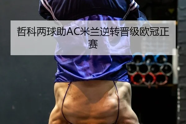 哲科两球助AC米兰逆转晋级欧冠正赛